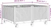 Fioriera con rotelle Grigio chiaro 100x80x54 cm PP Anteprima dell’immagine prodotto 6