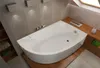 ECOLAM Badewanne Eckbadewanne Eckwanne Rechteck Wanne Acryl Produktbild-Vorschau 3