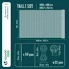 VOUNOT® Zaunblende 1.8×10m, Sichtschutz Zaun 90 g/m² HDPE Produktbild-Vorschau 3