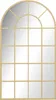 Lustro ścienne HOMCOM 110 x 65 cm Lustro z metalową ramą Podgląd zdjęcia produktu 1