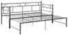 vidaXL Dagbed, uitschuifbaar, zwart, metaal, 90x200 cm Productafbeelding-voorbeeld 5