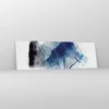 Bilder auf glas - Einteilig - Blau Schwarz Abstraktion - Produktbild-Vorschau 4