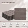 EUGAD 11 Stücke Balkonfliesen, 30x30 cm, Klicksystem, für Produktbild-Vorschau 4