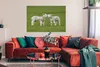MuchoWow® Poster Schaf - Lamm - Bauernhof 120x90 cm - Produktbild-Vorschau 2
