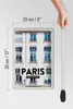 Blechschild Reise 20x30cm Paris Frankreich Architektur Produktbild-Vorschau 5