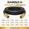4m Antennenkabel für TV Kabelfernsehen HD 4K 135dB Koaxial Produktbild-Vorschau 6