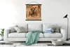 MuchoWow® Textilposter Löwe - Wilde Tiere - Jungtier 90x90 Produktbild-Vorschau 3