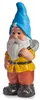 Ibergarden Gartenzwerg-Figur - blaue Mutze - Keramik - 50 Produktbild-Vorschau 2