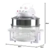 Beper BF.640, 18 l, Transparent, Weiß, Glas, Edelstahl, 250 Produktbild-Vorschau 3