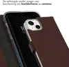 Selencia Echt Leren Bookcase voor de Apple iPhone 14 - Productafbeelding-voorbeeld 4