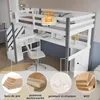 OKWISH Lit Mezzanine Ado 90x200 cm - Lit avec Bureau, Voir les images du produit 5