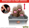 DUGTRIO 12,5 cm MEGA POKEMON BLOCKS HTH73 Dugtrio mit Produktbild-Vorschau 9