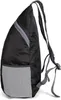 Faltbarer Rucksack 20L Ultraleicht Tagesrucksack Schwarz, Produktbild-Vorschau 4