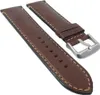 Eulit Florenz Uhrenarmband braun Leder gepolstert Produktbild-Vorschau 1