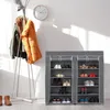 Relaxdays Schuhschrank Stoff, 12 Fächer, 36 Paar Schuhe, Produktbild-Vorschau 2