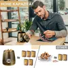 Ashtray with Lid (10 x 9 x 10 cm) - Ashtray for Outdoors, Produktbild-Vorschau 5