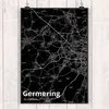 Mr. & Mrs. Panda Bild Germering DIN A2 - Geschenk, Produktbild-Vorschau 2
