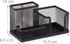 relaxdays 10022479_46 Schreibtisch-Organizer schwarz Voir les images du produit 3