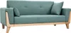Miliboo - Skandinavisches Sofa 3-Sitzer aus graugrünem Produktbild-Vorschau 3