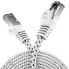 deleyCON 1m CAT7 LAN Kabel Nylon AWG27 600 MHz 10 Gbit/s - Produktbild-Vorschau 1