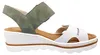 Rieker Damen Sandalette weiss kombi, Damen:39 EU Produktbild-Vorschau 7