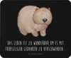 Mr. & Mrs. Panda Mauspad Wombat - Schwarz - Geschenk, pc, Produktbild-Vorschau 1