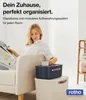 Rotho 3er-Set Aufbewahrungsbox 40L Maloja - Kunststoffbox Produktbild-Vorschau 3