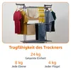 Support de séchage pliable Amazon Basics pour intérieur, Voir les images du produit 5
