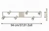 EGLO LED plafondlamp Zeraco, plafondlamp met 6 lichtpunten Productafbeelding-voorbeeld 6