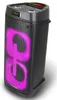 A Blaupunkt Pb05Db speaker with pink lights. Podgląd zdjęcia produktu
