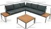 DEGAMO Lounge Set Gartenlounge Ecklounge RANGUN, Stahl Produktbild-Vorschau 7