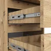 Akord Nočný Stolík S Zásuvkou, Dubový, Moderný Dizajn, Náhľad obrázku produktu 3