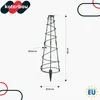 KOTARBAU® 3er Set Modulare Rankhilfe ⌀25cm Konisch 60cm Produktbild-Vorschau 3