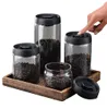 Kaffeebohnen-Aufbewahrungsgefäß-Set, vakuumversiegeltes Produktbild-Vorschau 1