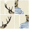 Poster - Poster ohne Rahmen - Hipster Anthropomorphismus Produktbild-Vorschau 8