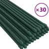 vidaXL Plant podporuje 30 ks. Zelené 150 cm Oceľové Náhľad obrázku produktu 1