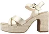 Nero Giardini Sandalette Beige Produktbild-Vorschau 4