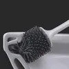 Toaletní kartáč a držák, silikonová sada toaletního kartáče Náhled obrázku produktu 3