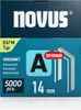 novus 042-0764 novus Tackerklammern Feindraht superhart Vista previa de la imagen del producto 6