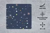 MuchoWow® Mauspad Mousepad Sterne - Weltraum - Kind 30x30 Produktbild-Vorschau 2