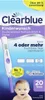 A box of Clearblue ovulation tests with a digital ovulation test stick and a baby's face on it. Podgląd zdjęcia produktu