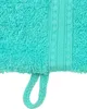 Julie Julsen BIO Waschhandschuh Türkis 15 x 21 cm Produktbild-Vorschau 2
