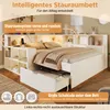Flieks Jugendbett 140x190cm mit Regal und Staufächern, Produktbild-Vorschau 5
