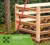 Westmann Holz Komposter Konni S Lärchenholz Natur 85x85x80 Produktbild-Vorschau 3