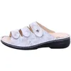 Finn Comfort Komfort Pantoletten Damen 31383136363236 Beige Produktbild-Vorschau 2