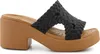Crocs Brooklyn Woven Slide Absatz 209979-001 Schwarz EU Produktbild-Vorschau 6