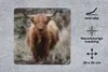 MuchoWow® Mauspad Mousepad Schottischer Hochländer - Moos - Produktbild-Vorschau 2