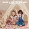 Tipi Zelt für Kinder Spielzelt mit Fenster Kinderzimmer Produktbild-Vorschau 10
