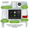 Sistema di allarme HUXGO Wi-Fi GSM 4G HXA700 con sirena, 1 Anteprima dell’immagine prodotto 2