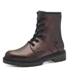 s.Oliver Damen Stiefelette Combat Boot Matt Brush Metallic Produktbild-Vorschau 3